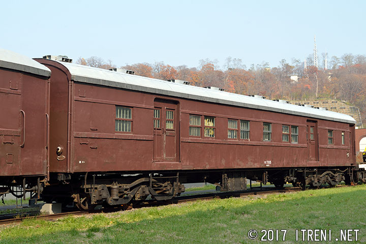 小樽市総合博物館に保存されている救援車スエ78 5 Blog I Treni 3