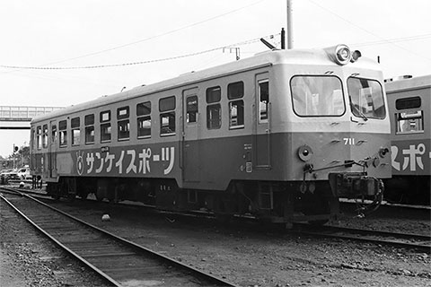 鹿島鉄道キハ711